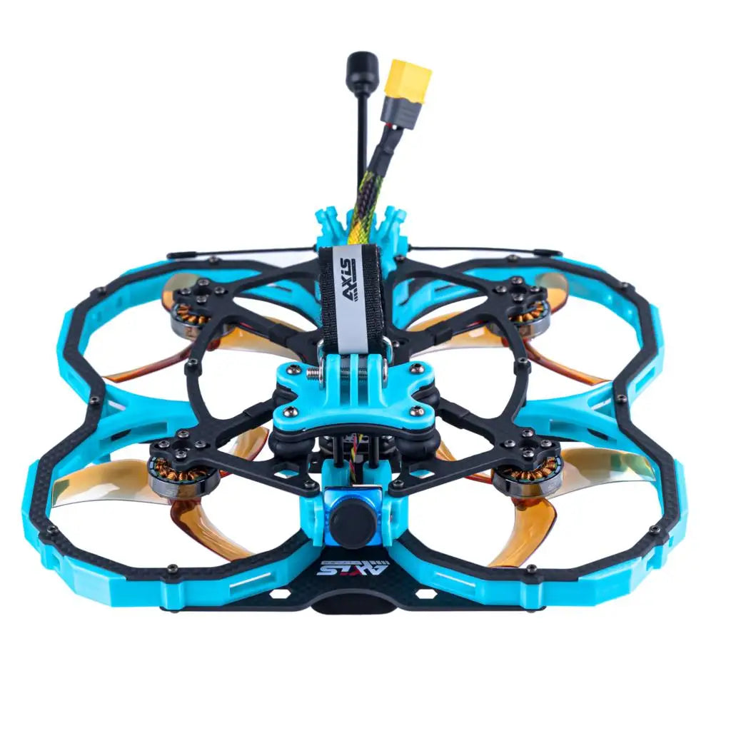 Axisflying Blue Cat C35 HD Analog 152mm F7 AIO 40A ESC 6S 3.5 Inch Cinematic FPV Racing Drone  DJI Air Unit Nebula Pro HD System