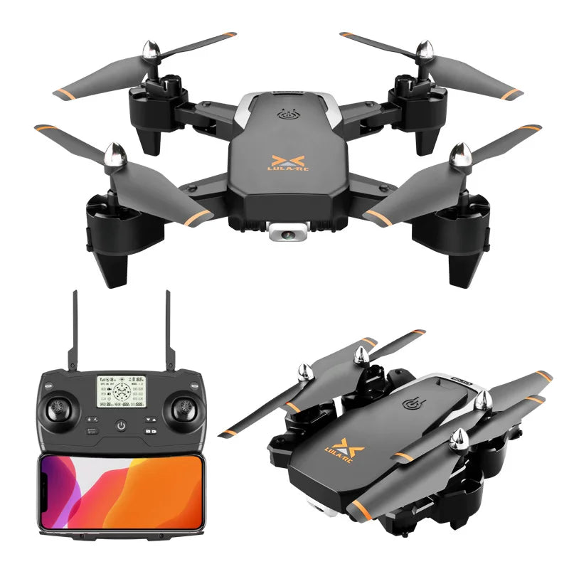 DH600S GPS 5G One Click Return WiFi FPV With 4K HD Camera  Flight Time Follow Me Mode Foldable Drone   - One Battery